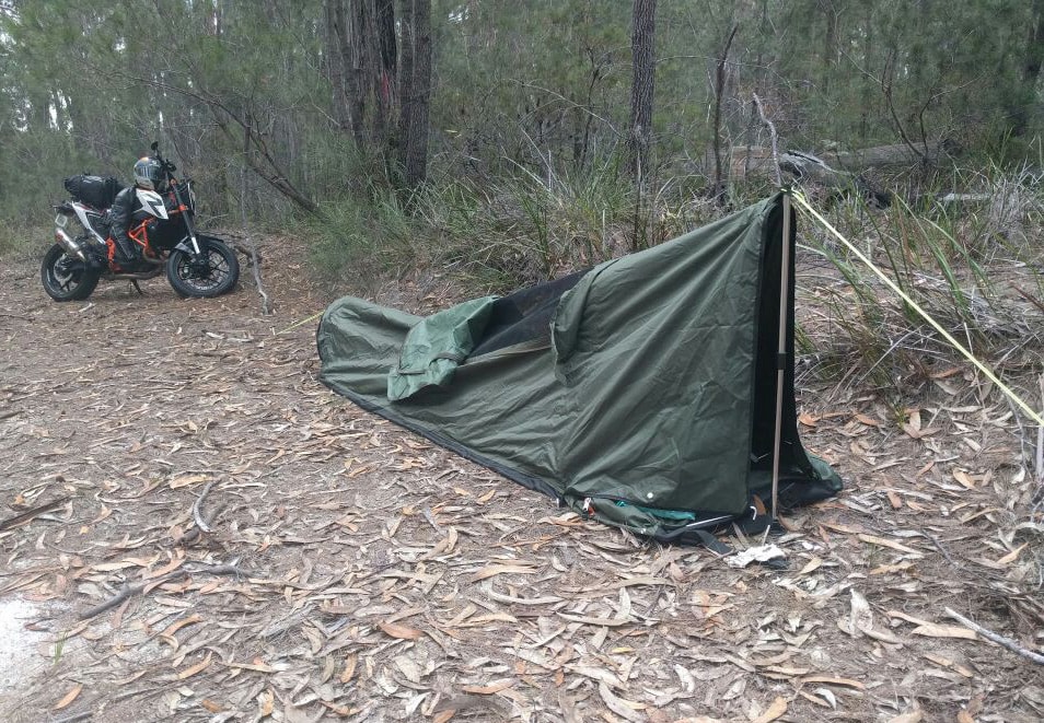 SEASONFORT Backpack Bed Motorcycle Swag camping
